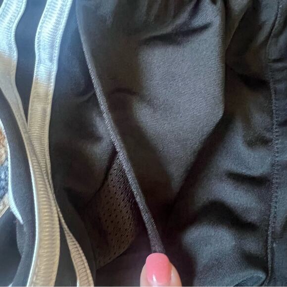 Youth Adidas Small Size 8 Tricot Jogger Black Sweatpants - Picture 2 of 6